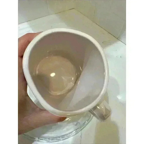 Rae Dunn Valentines Day CUTIE PIE Mug Iridescent Ceramic w/ Black by Magenta - Picture 9 of 10